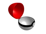 Poke Ball Easter Egg Shape-1