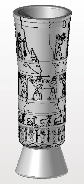 Warka Vase - Replica 1:1