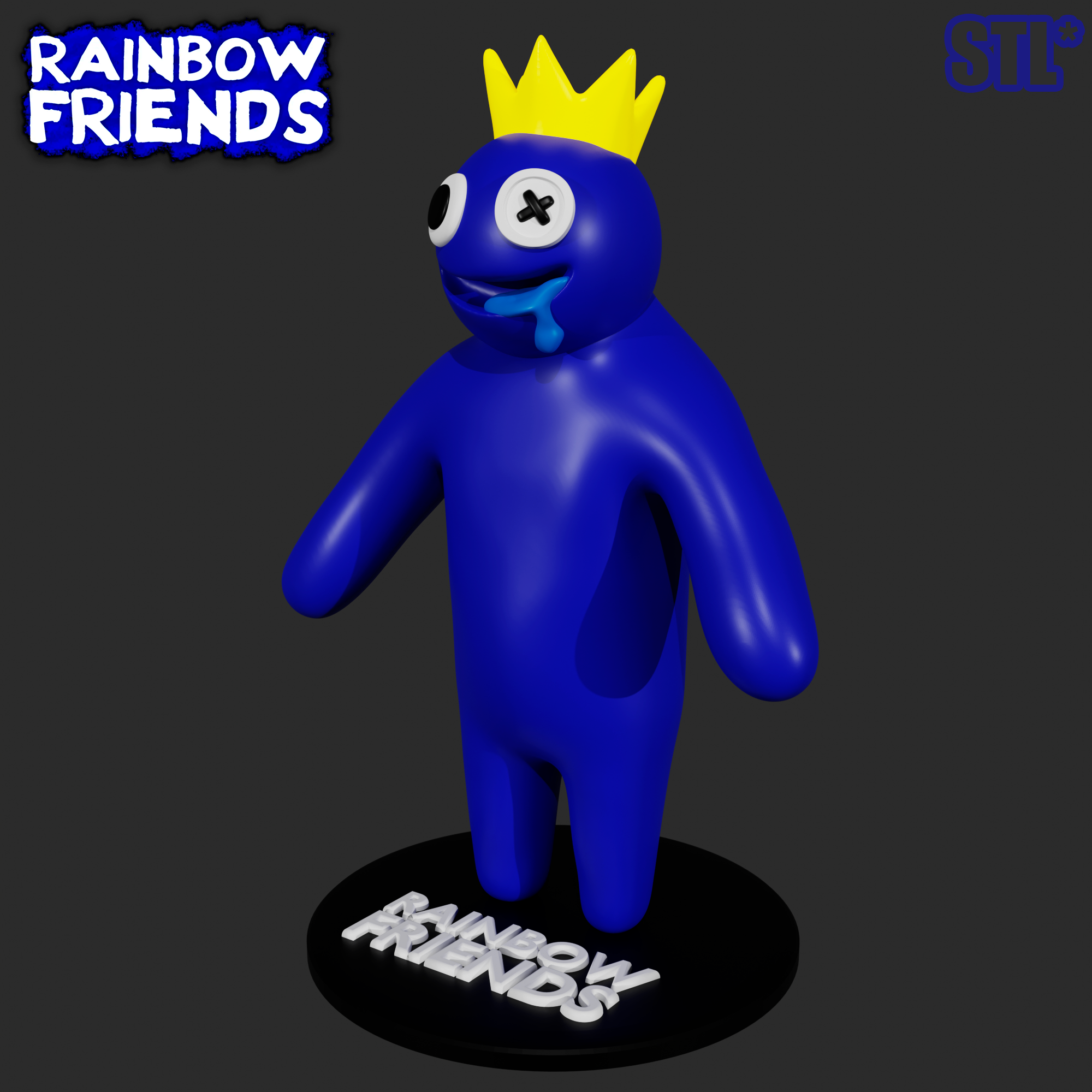 Blue Rainbow Friend - Roblox