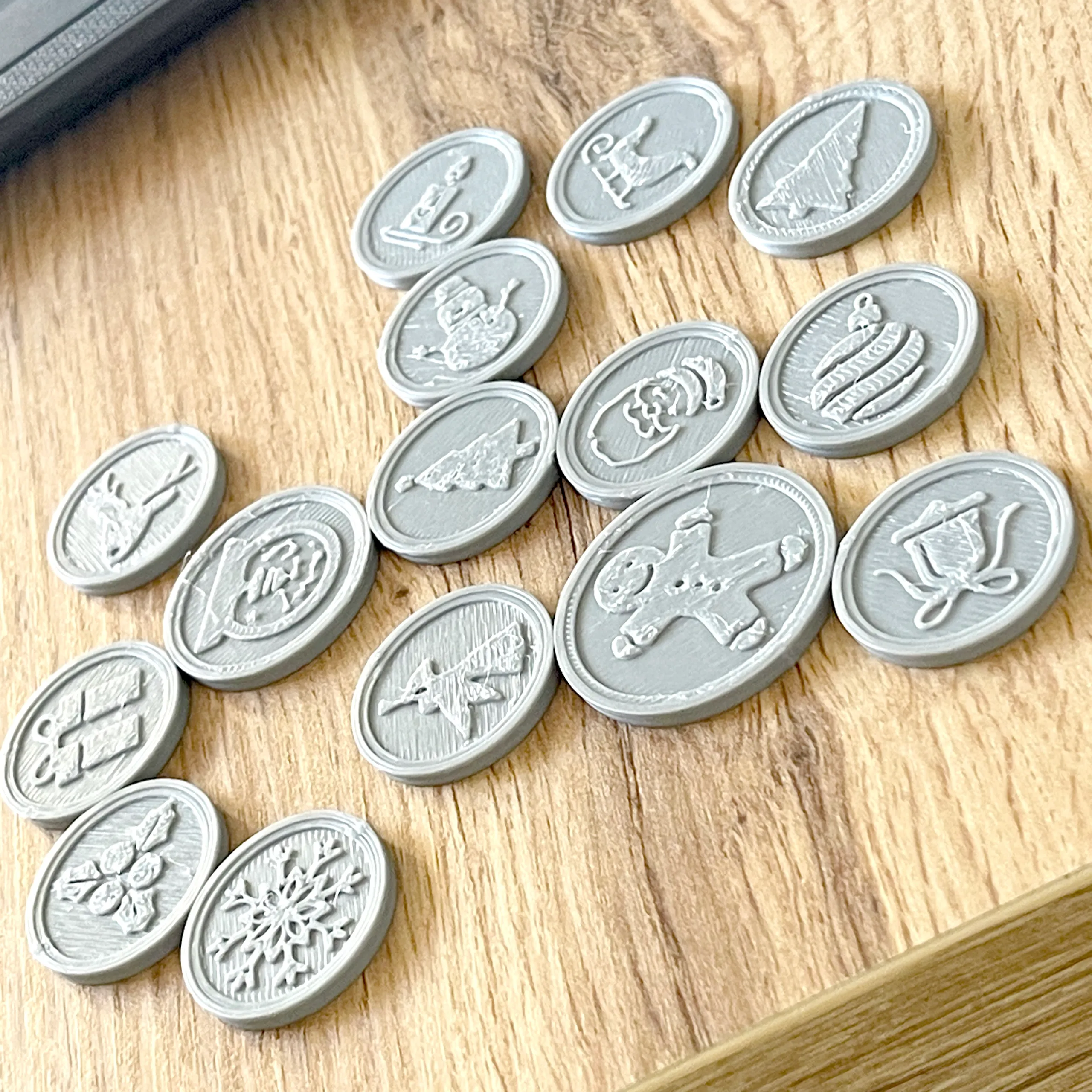Christmas Coins, Playing coins, coins, Christmas motive-0