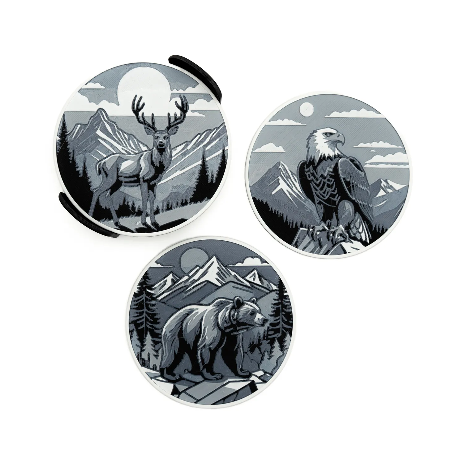 Mountain Wildlife Coasters
