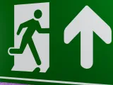 3D Printer Emergency Sign - Right Side Arrow Up-2