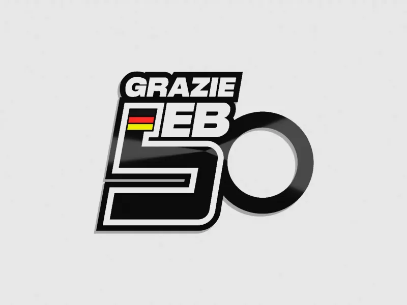 Мемориальный брелок Sebastian Vettel "Спасибо, Себ!