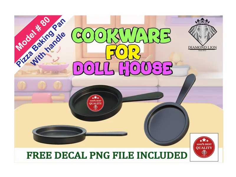 Pizza Baking Pan With Handle