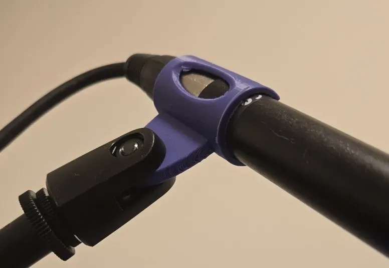 Sony ECM-674 mic holder adapter