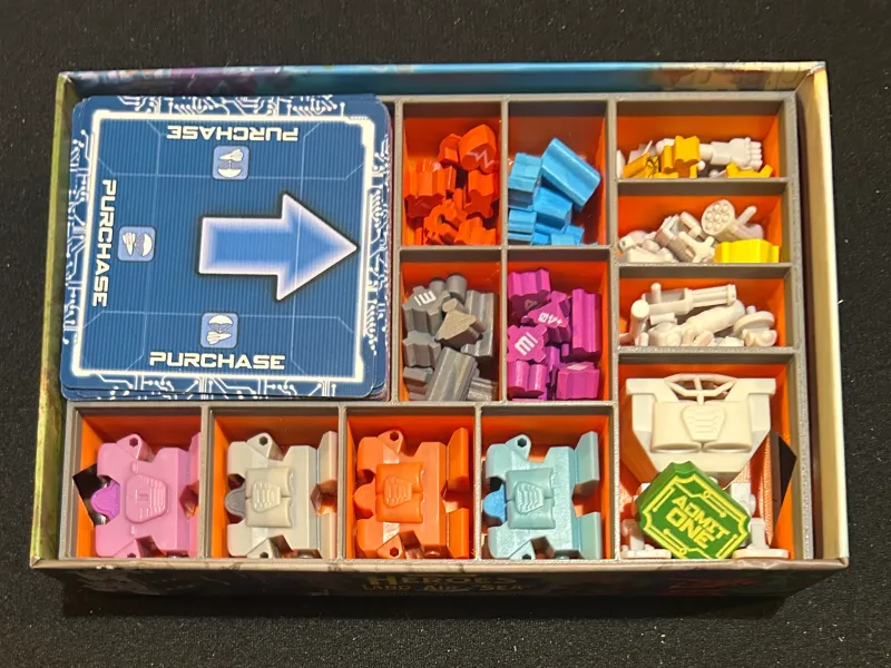 Tiny Epic Mechs Box Organizer