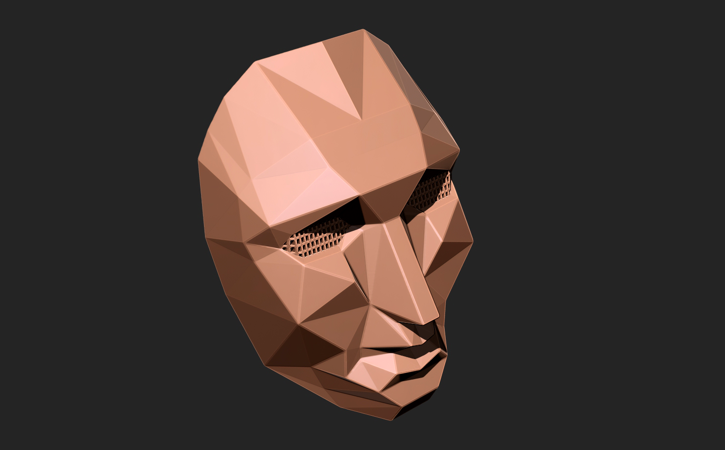 Squid game Mask - Frontman 3D Print model | 3D models download ...