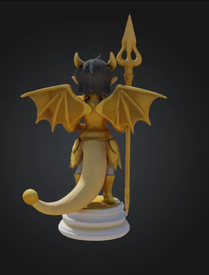 Anime Dragon chess boy set - Kairo the tower