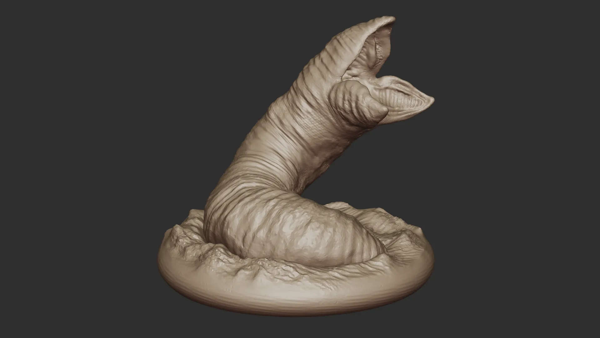 Dune Worm (Shai-Hulud) 3D PRINTABLE model