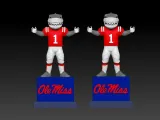 NCAA - Tony the Landshark - Ole Miss Rebels - 3d Print-4