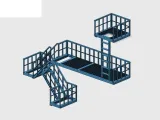 Chicago fire escape complete set for your wall / 58 parts !-2