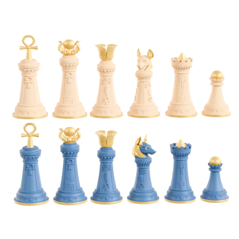 Set de Ajedrez Egipcio STL/3MF – Piezas temáticas Egipto-0