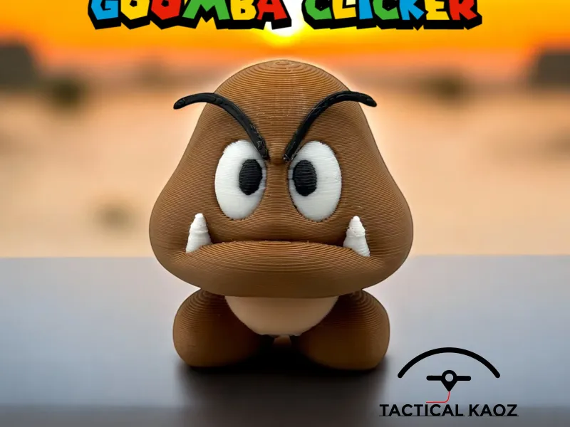 Goomba Fidget Clicker - Keychain