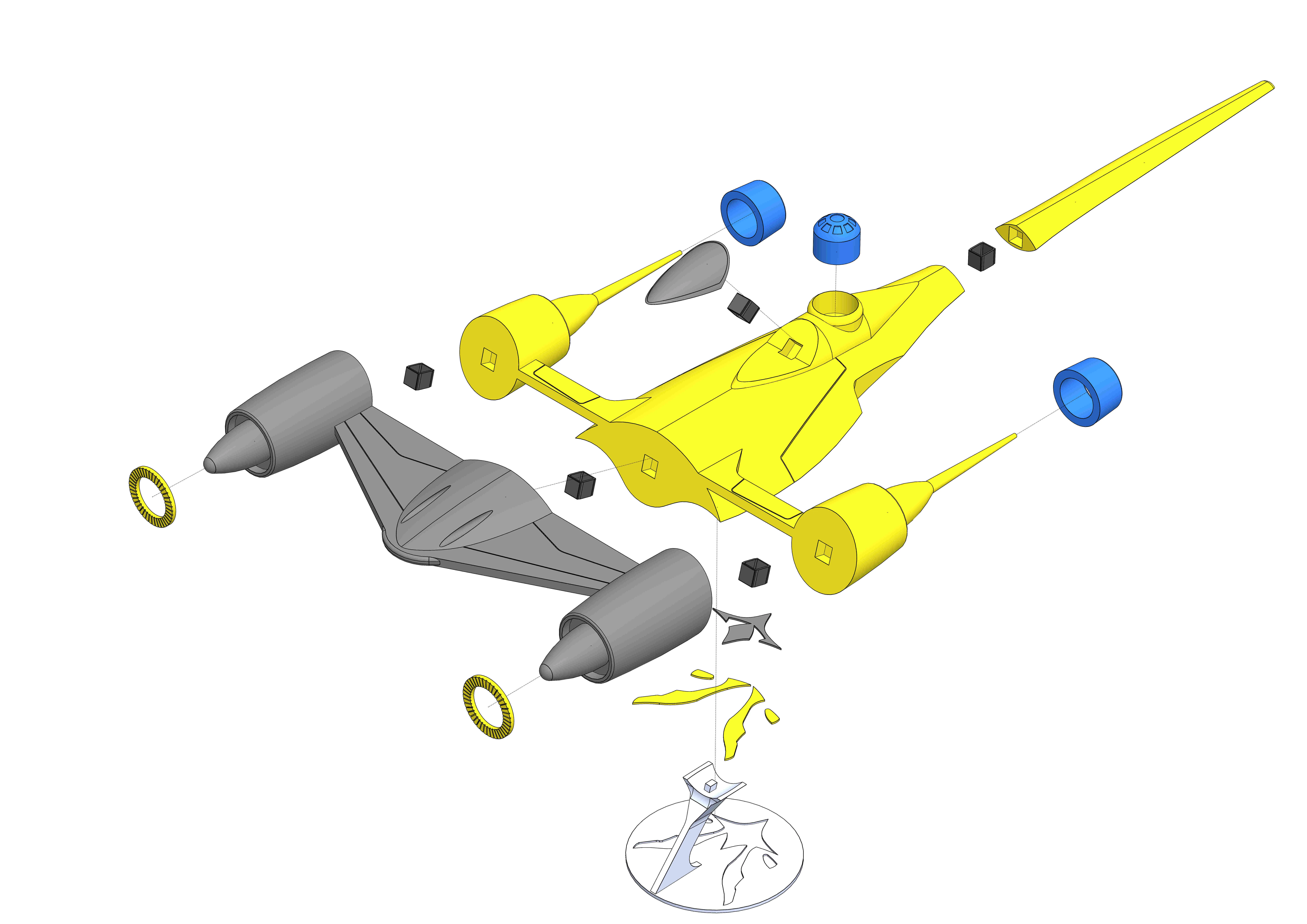 N1 Naboo Starfighter Star Wars