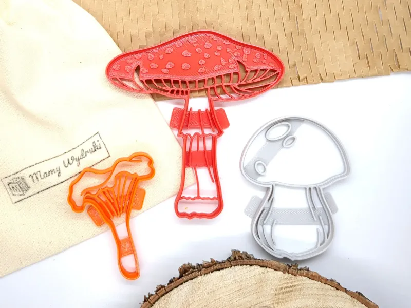 Forest Mushrooms - Cutter set