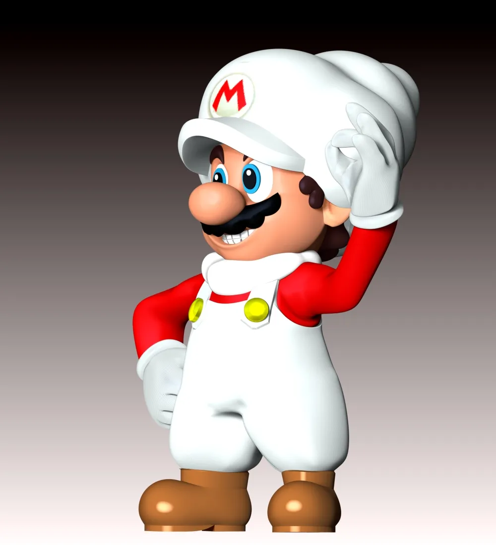 Cloud Mario Fan Art