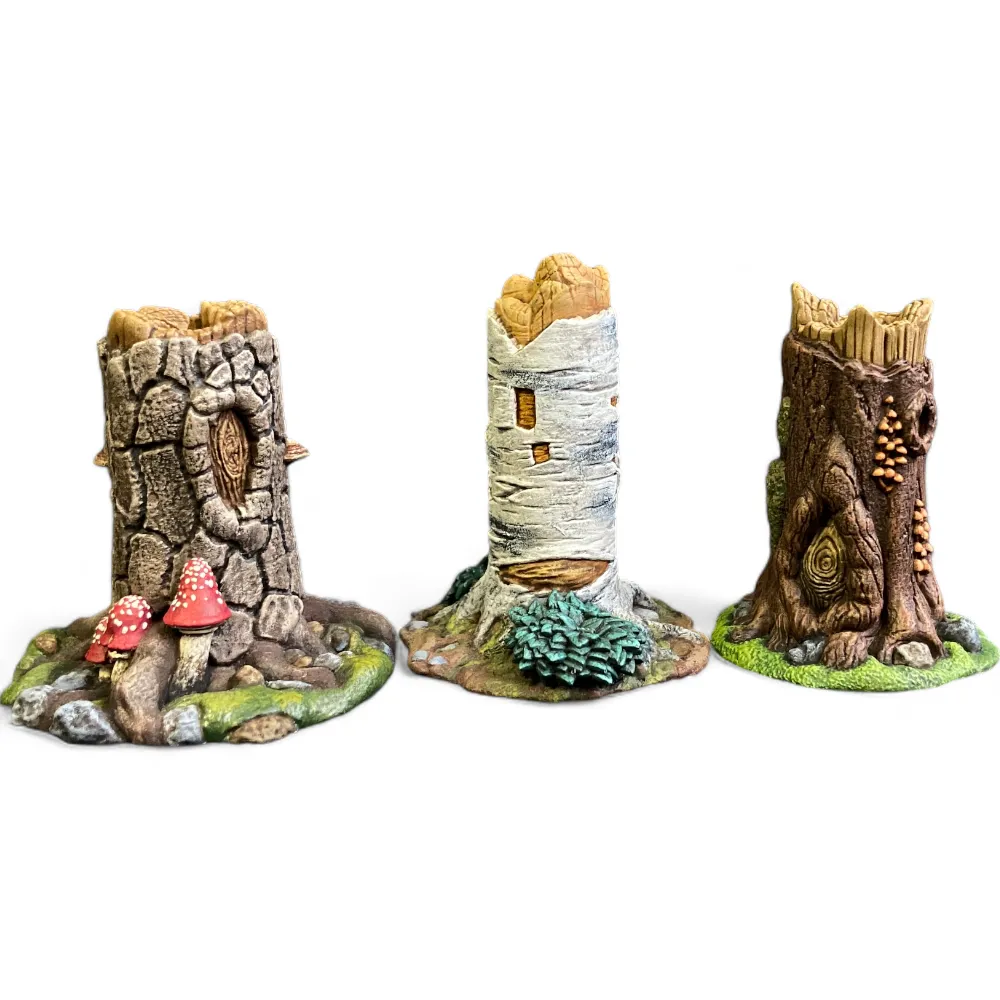 Old tree trunks