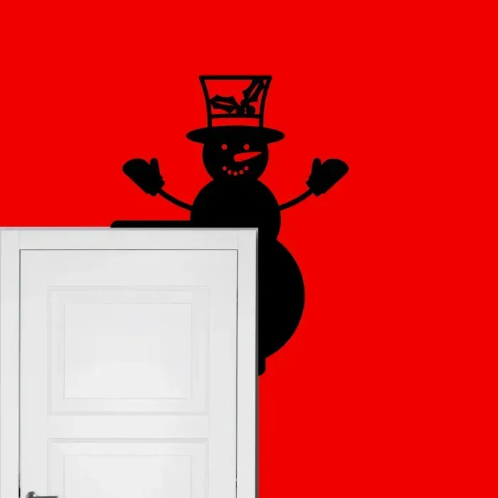 Snowman Door Corner Design