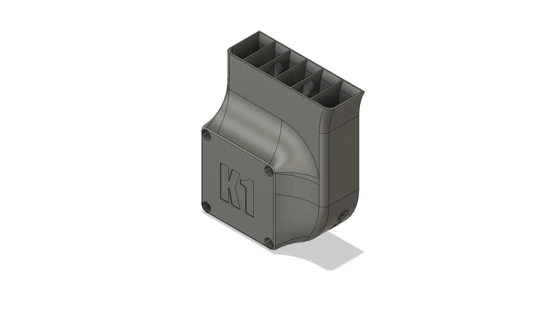 3D Printer Files | 3MF File | Rear Fan high-flow redirector and ...