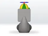 Sprunki Mr Fun Computer Duck STL, 3mf, Obj, 3D Model-3