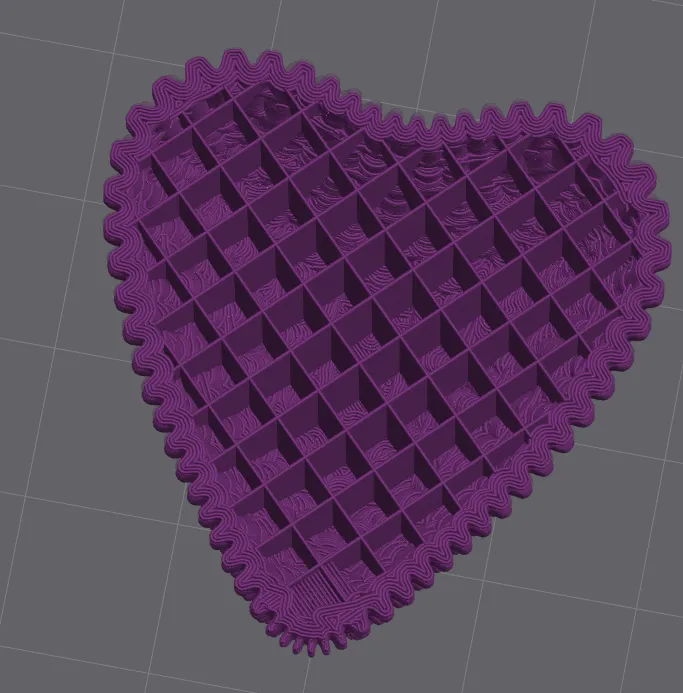 3D Printer Files | 3MF File | Heart Textured Valentines Day | Creality ...