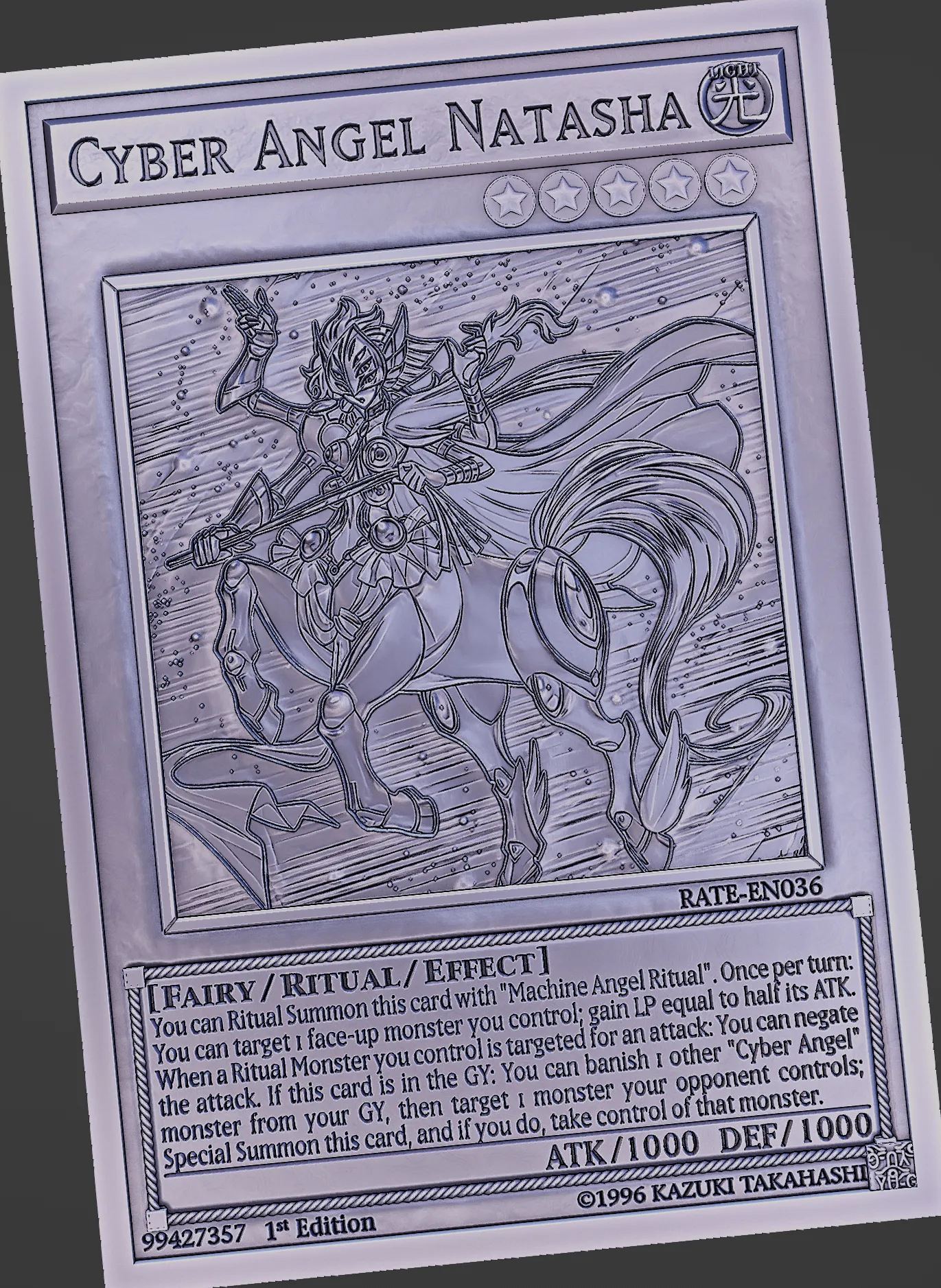Cyber Angel Natasha - yu-gi-oh!