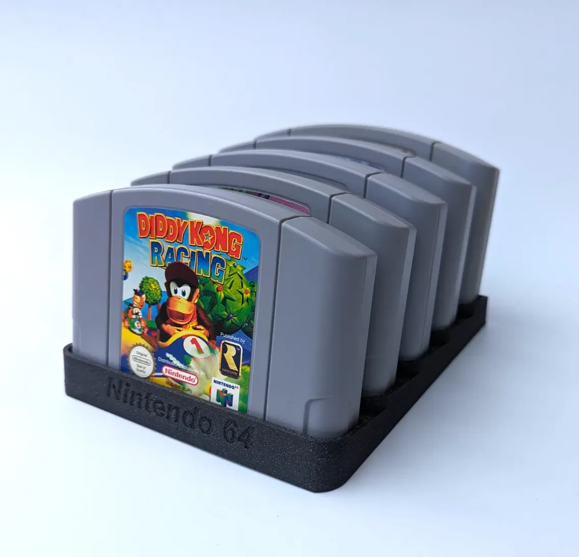 Nintendo N64 Kassetten-Winkelständer