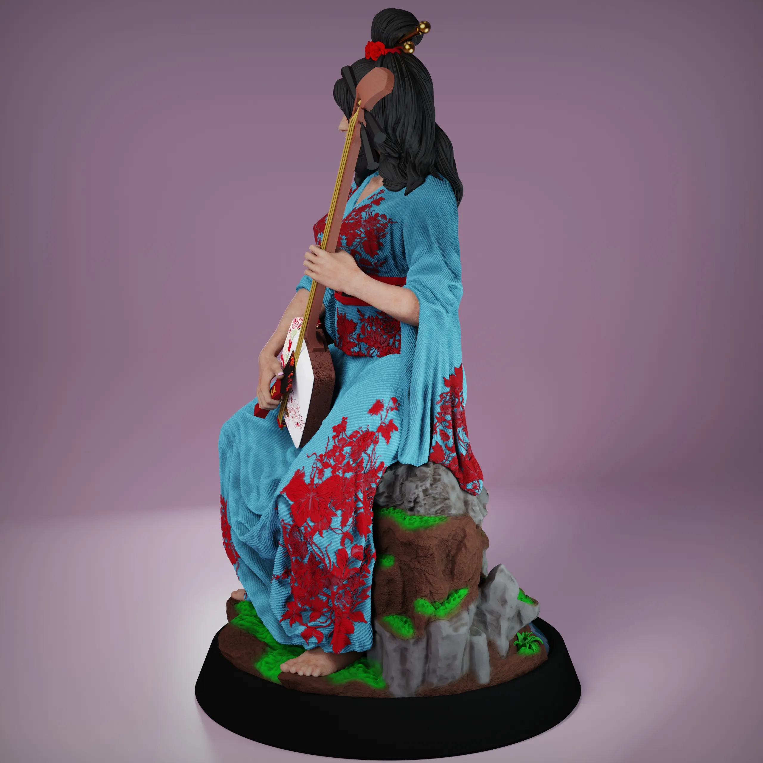 Benzaiten - Goddess of Eloquence - Tabletop Mini