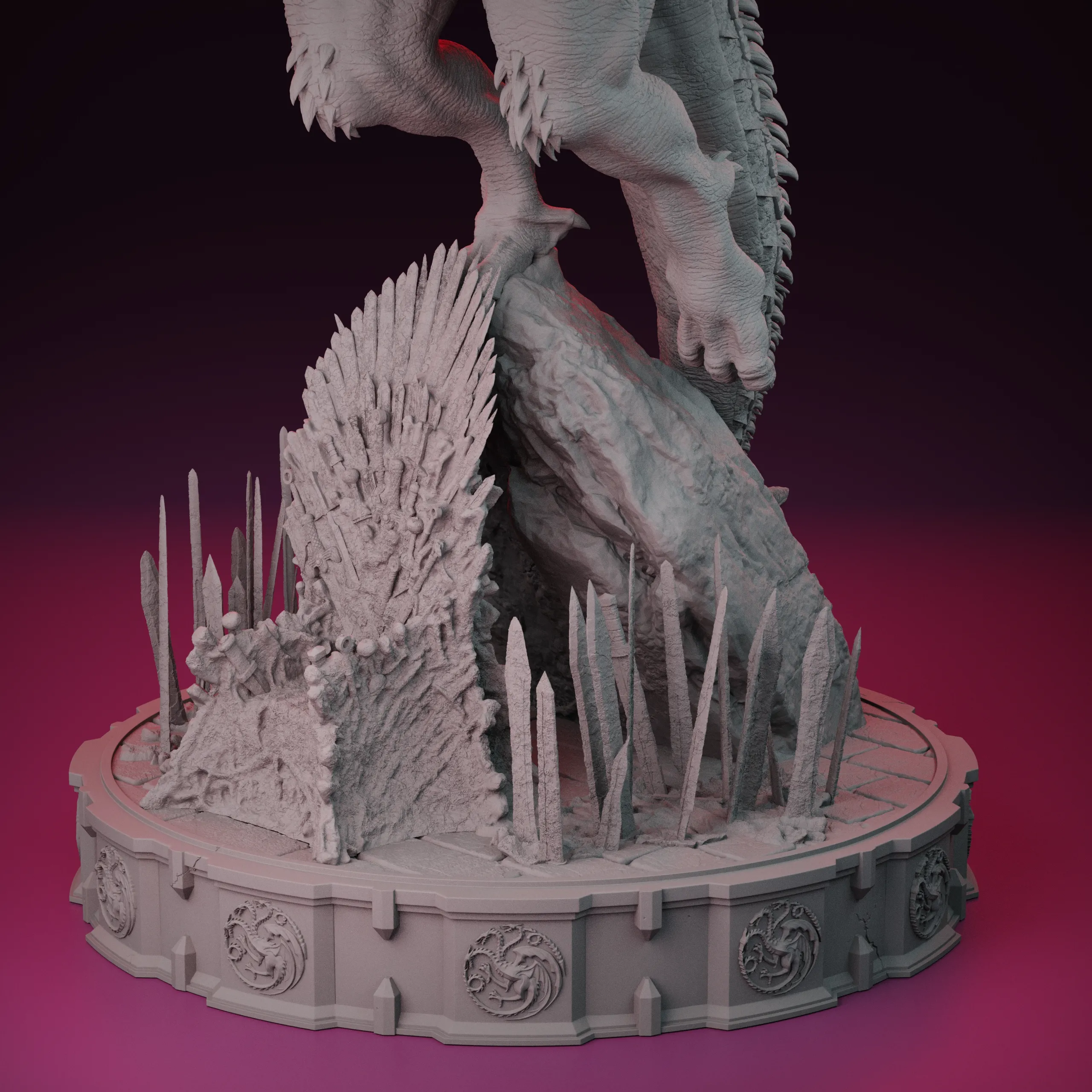 Meleys - The Red Queen - House of the Dragon