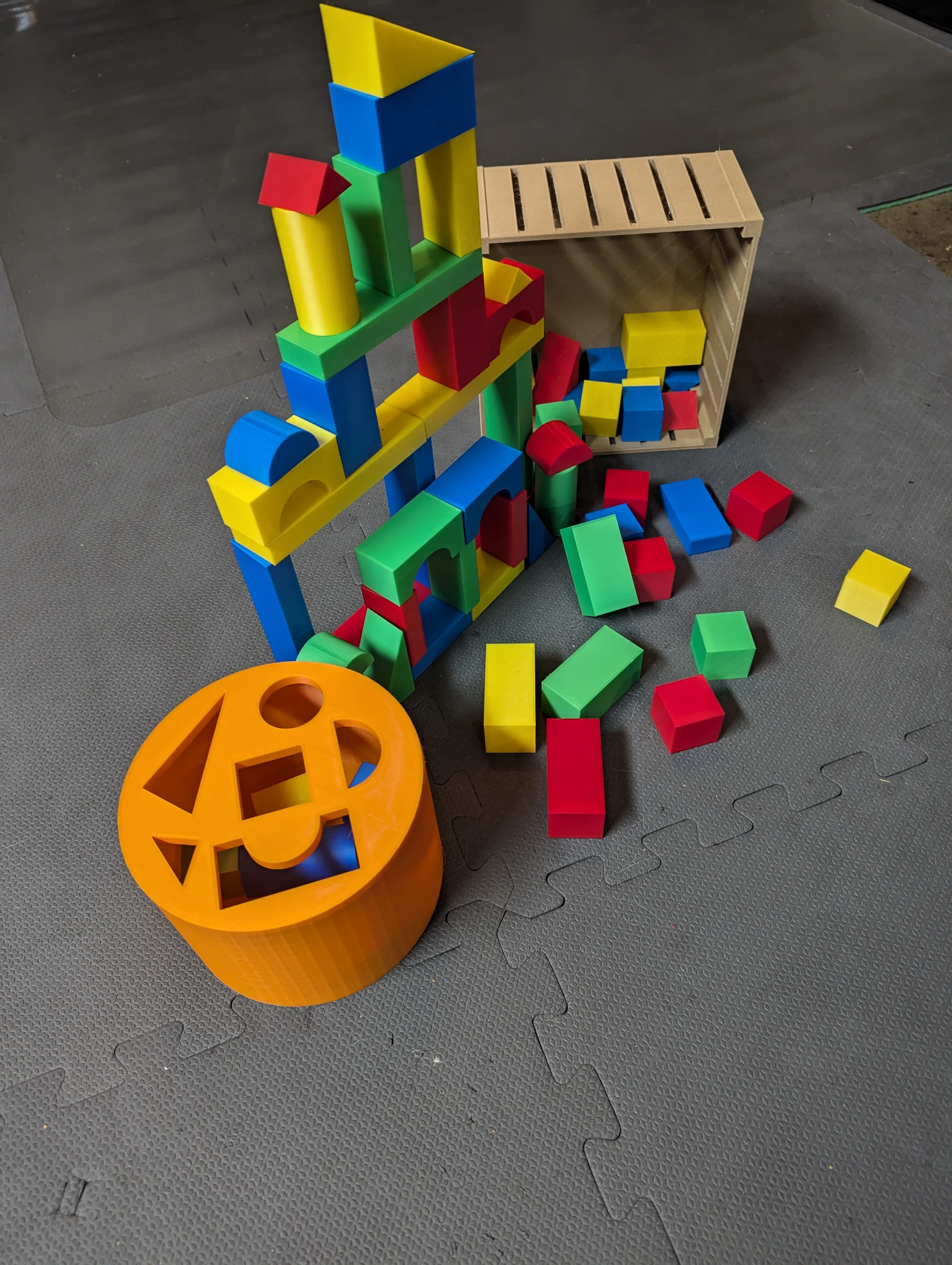 Building Blocks and Shape Sorter: Pre-School Age