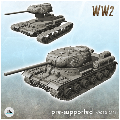 IS-1 heavy tank - Russia USSR WW2 Flames of War Bolt Action