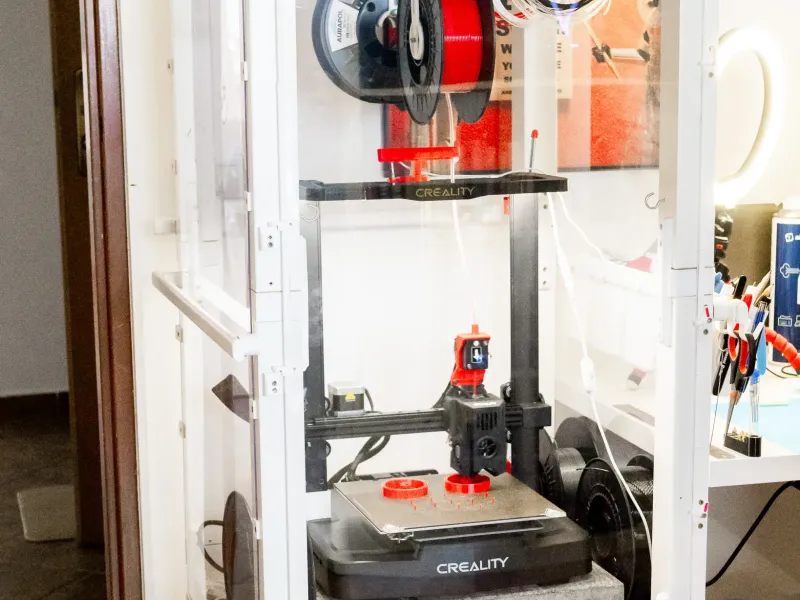 3D-Drucker-Box mit passiver Filamenttrocknung aus IKEA Lack