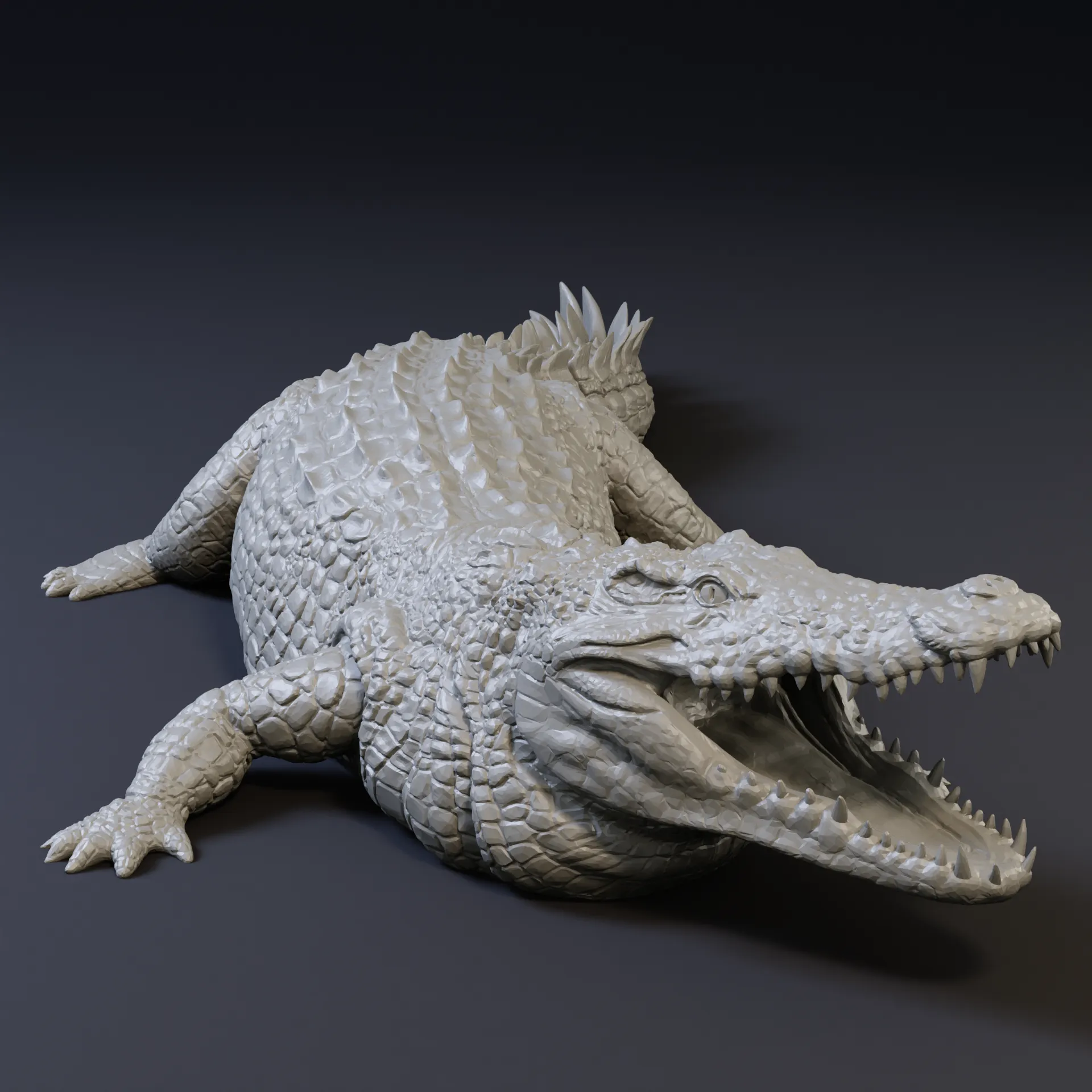 Nile crocodile 3D Creality Cloud