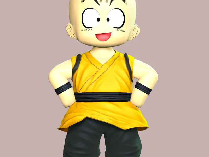 Dragon Ball - Kid Krillin