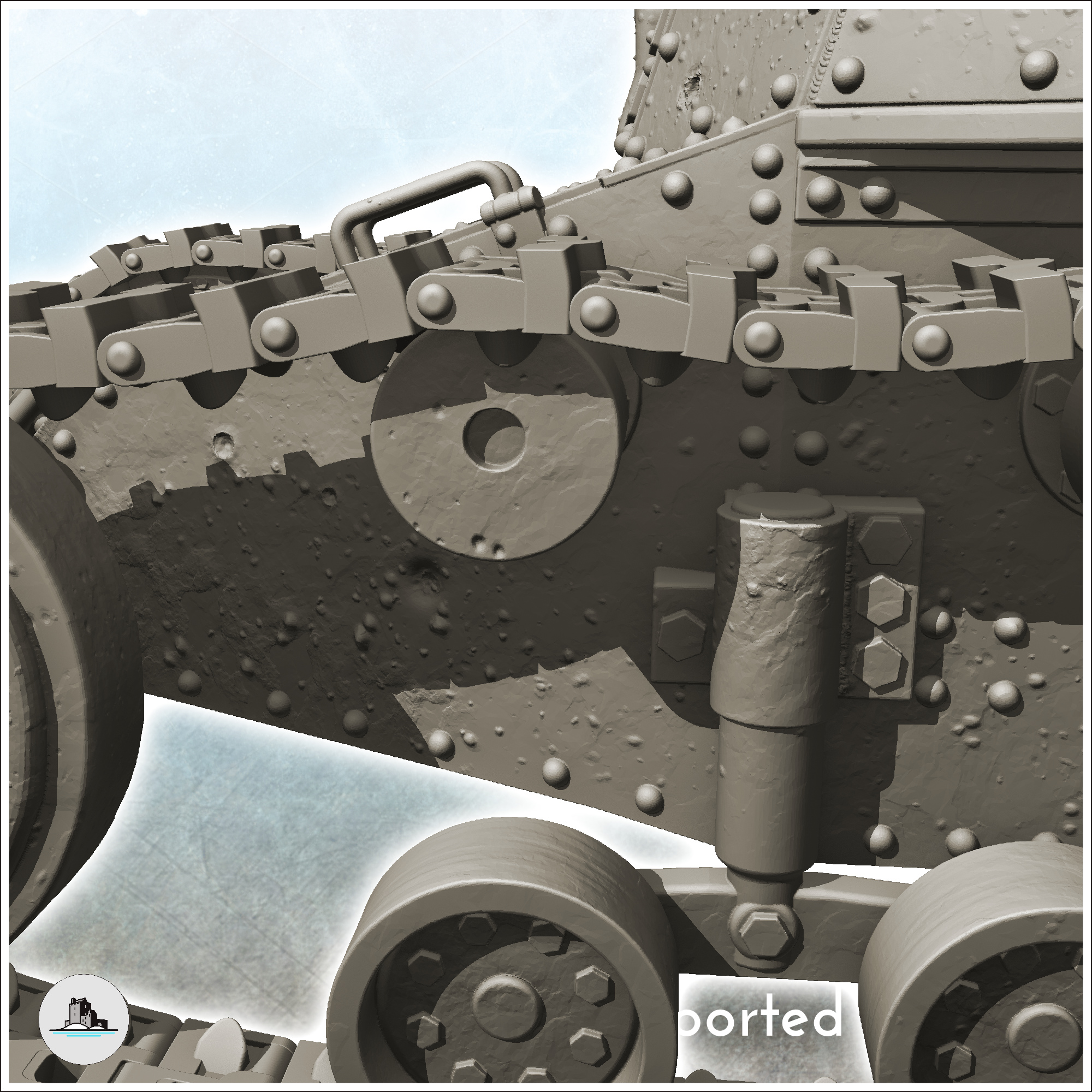Pont Ranville 3D – Décor Wargame WWII, Impression 3D, Flames Of War Bolt Action