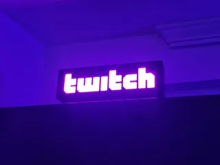 Twitch Led Sign