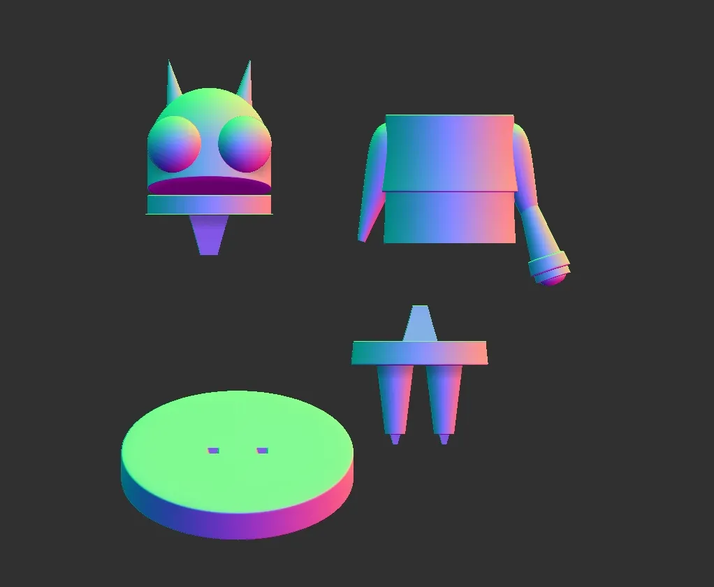 Repo STL file 3D Model Character Fanart