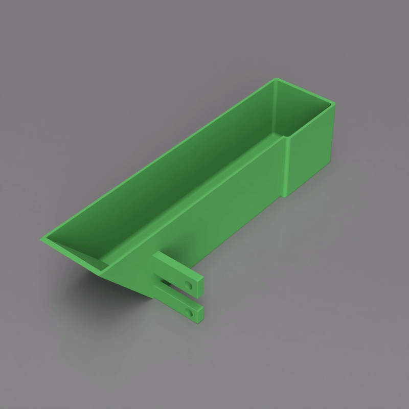 Ender 3 S1 Pro Side Mounted Waste Filament Tray
