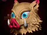 Inosuke Mask - Demon Slayer Cosplay Helmet - Kimetsu Zaiba-2