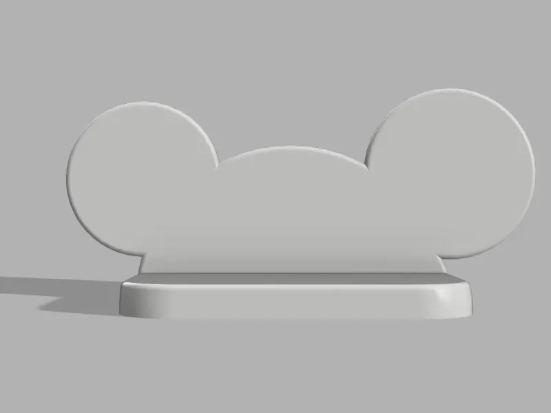 MICKY MOUSE WALL SHELF