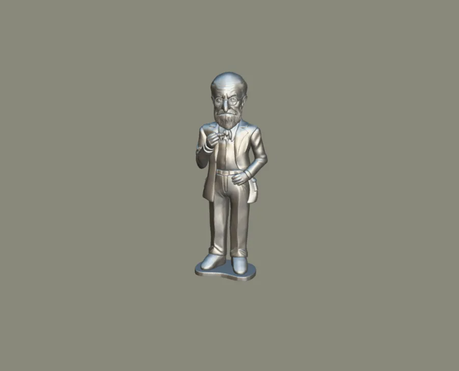 Figura de Sigmund Freud  3D printable figurine