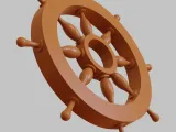 Helm (Ship Steering Wheel)-4