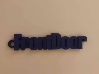 Frontdoor keychain