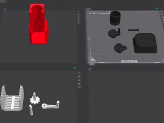 Engine Piston Mechanical Principle Toy