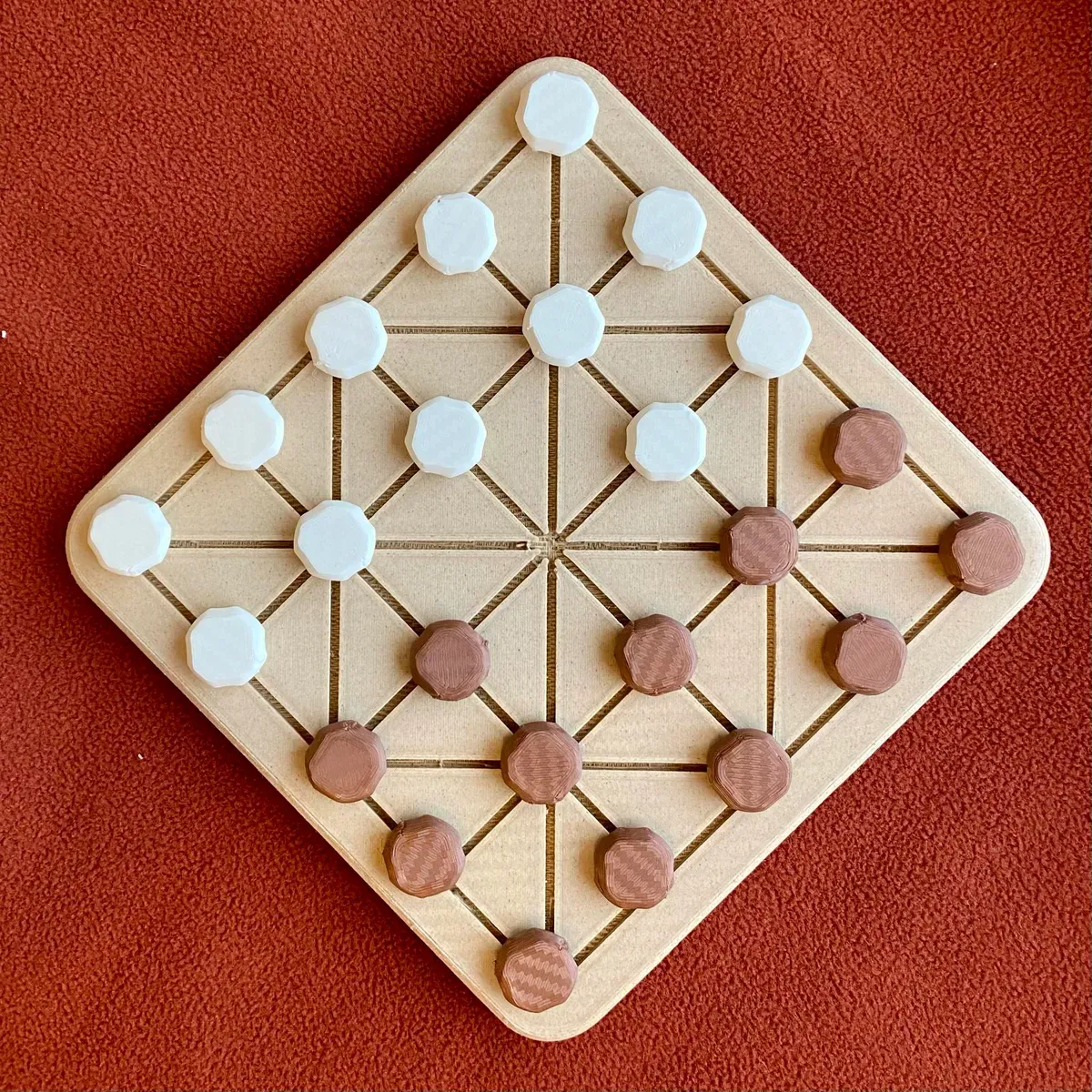 Ancient Games Trio: Bagh Chal, Alquerque, and Teeko