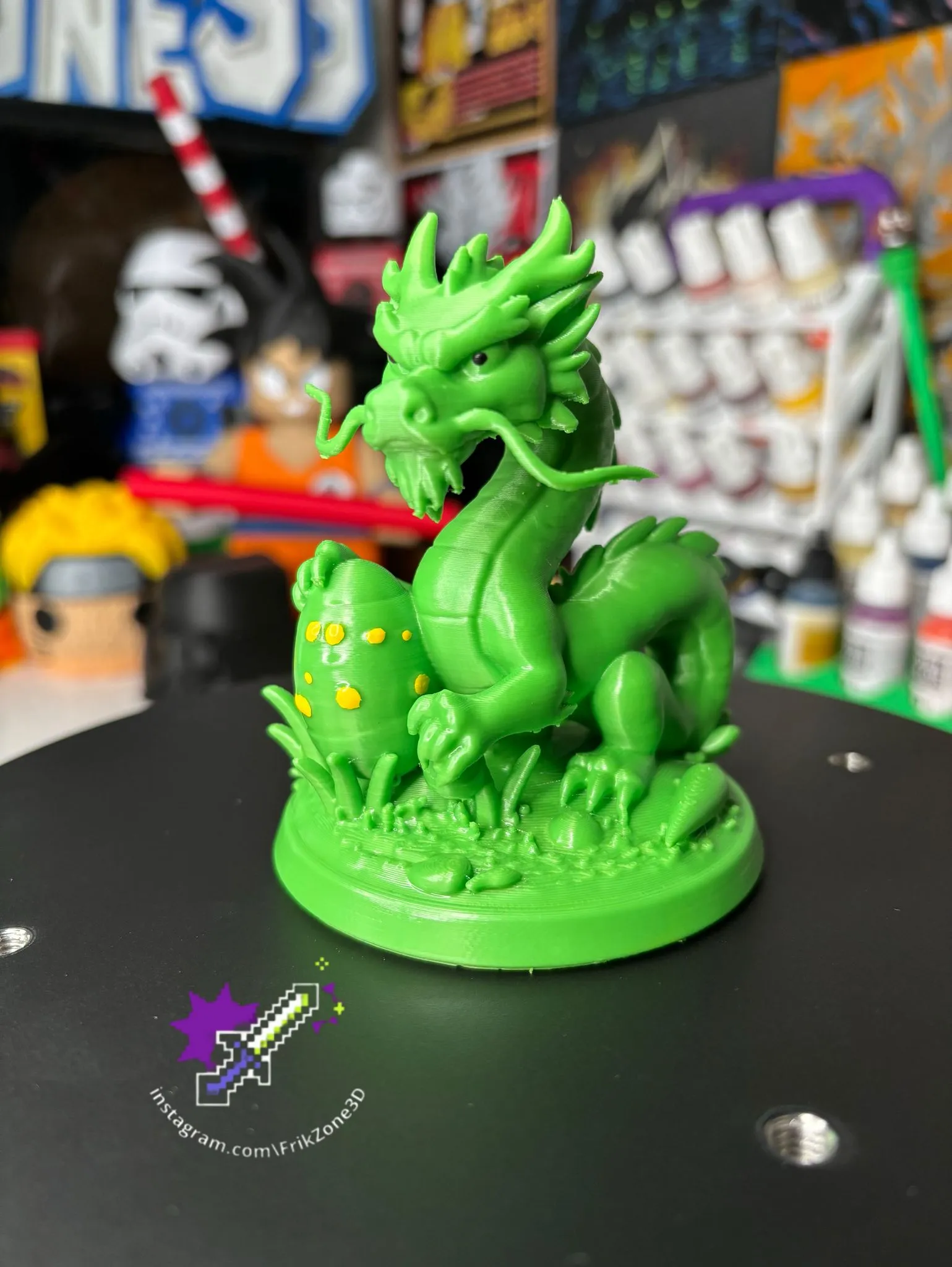 Shenron Easter Egg Dragon – 3D Printable Figure