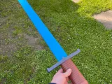 Extendable, retractable, collapsing long sword-1