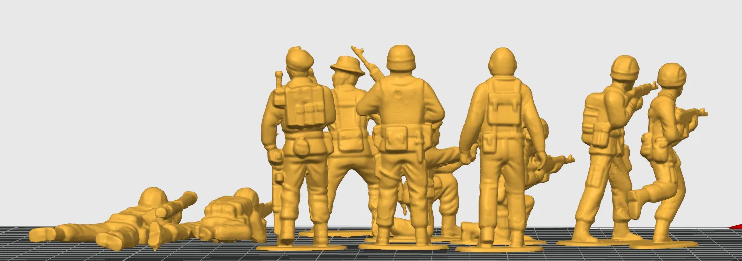 Offical Fishel Army men poses
