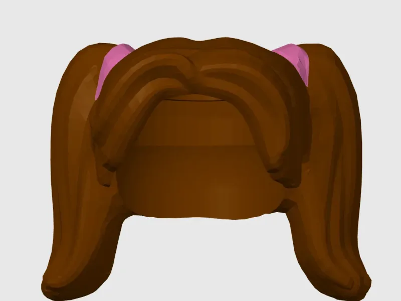 Hair for Lego® Mega-Figure