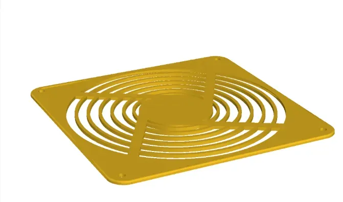 Fan guard for 140mm fan